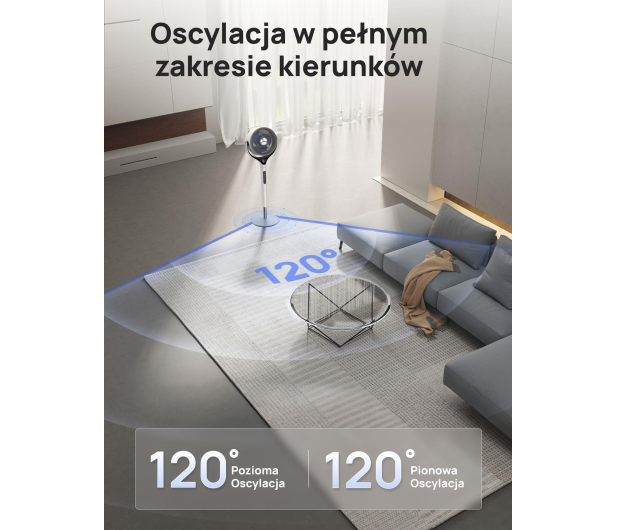 DREO Wentylator TurboPoly™ Fan 565S - 1519068 - zdjęcie 9